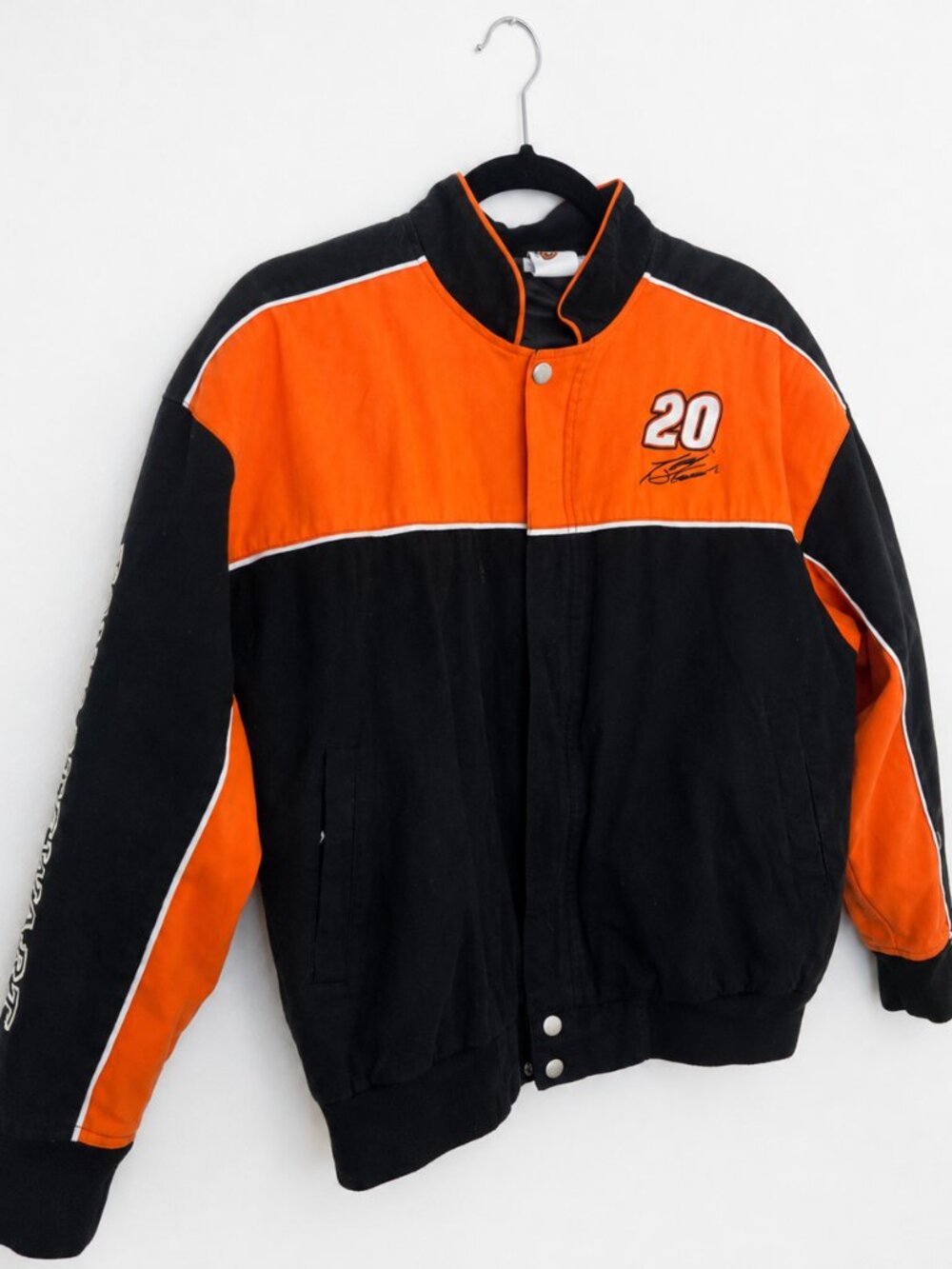 Tony Stewart #20 Racing Jacket Vintage NASCAR Home Depot Y2K (Winners Circle) L